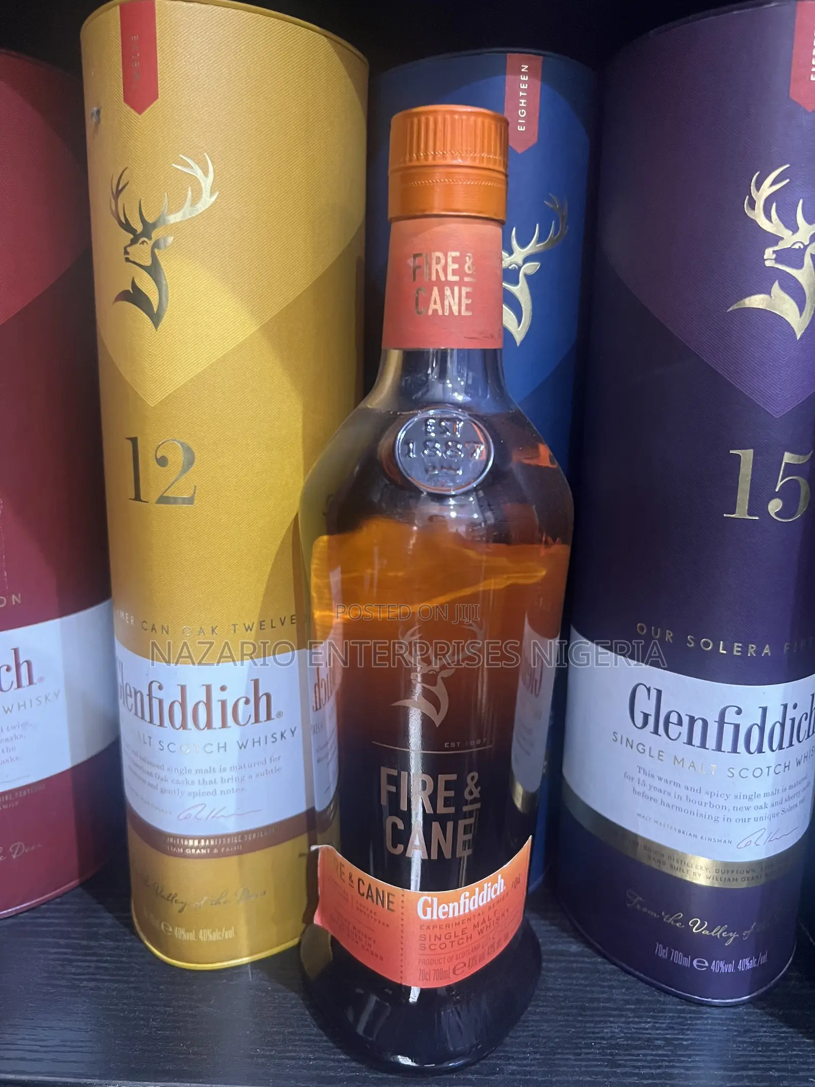 Glenfiddich Fire Cane 700ml — Price for 12 Bottles