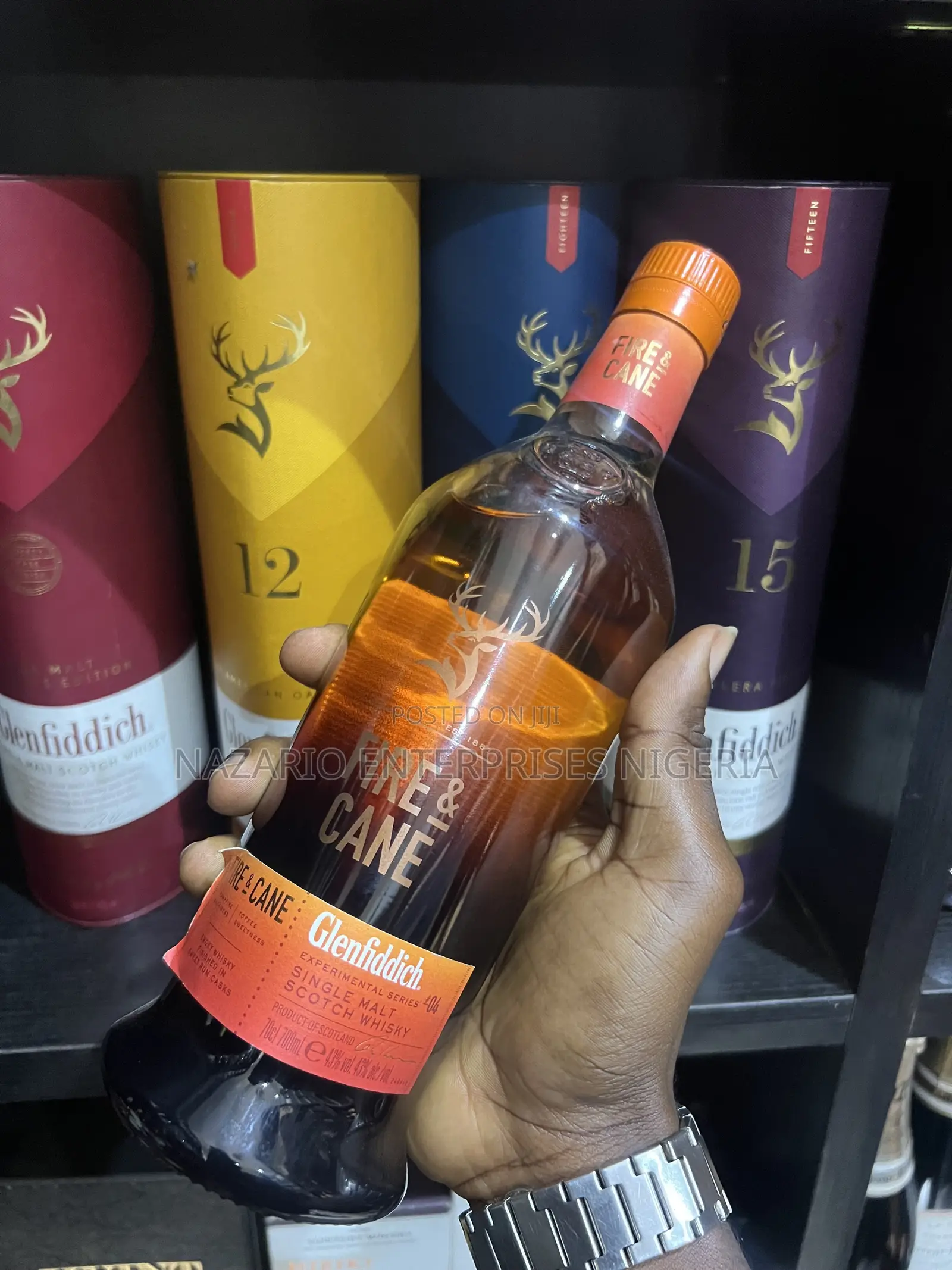 Glenfiddich Fire Cane 700ml — Price for 12 Bottles
