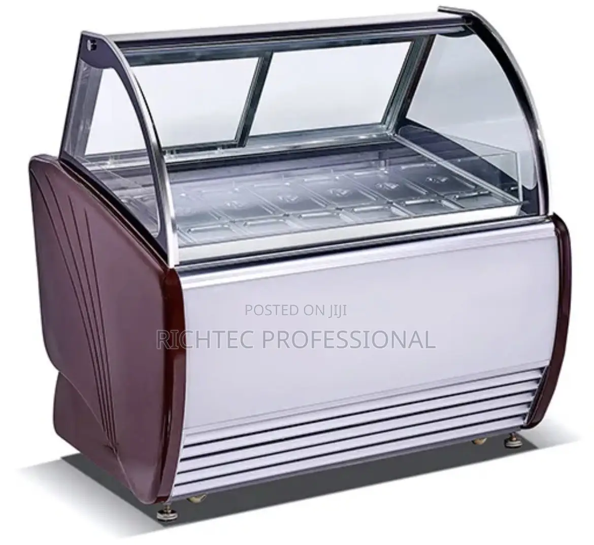 High Quality Commercial Ice Cream / Gelato Display Freezer