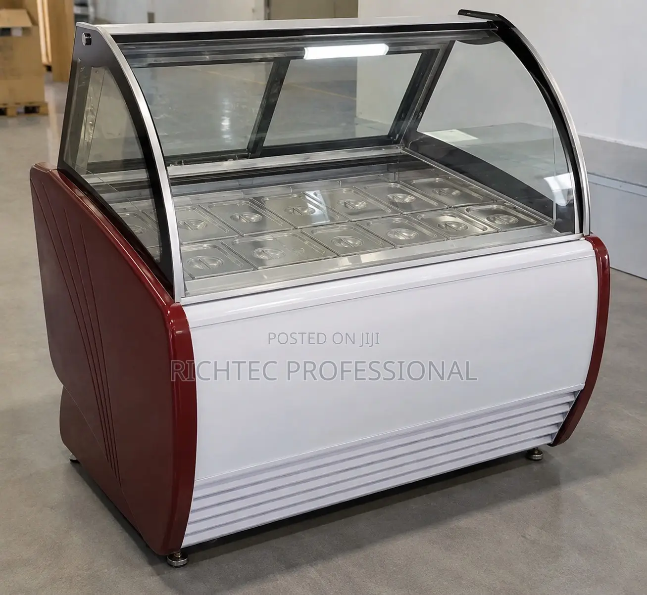 High Quality Commercial Ice Cream / Gelato Display Freezer