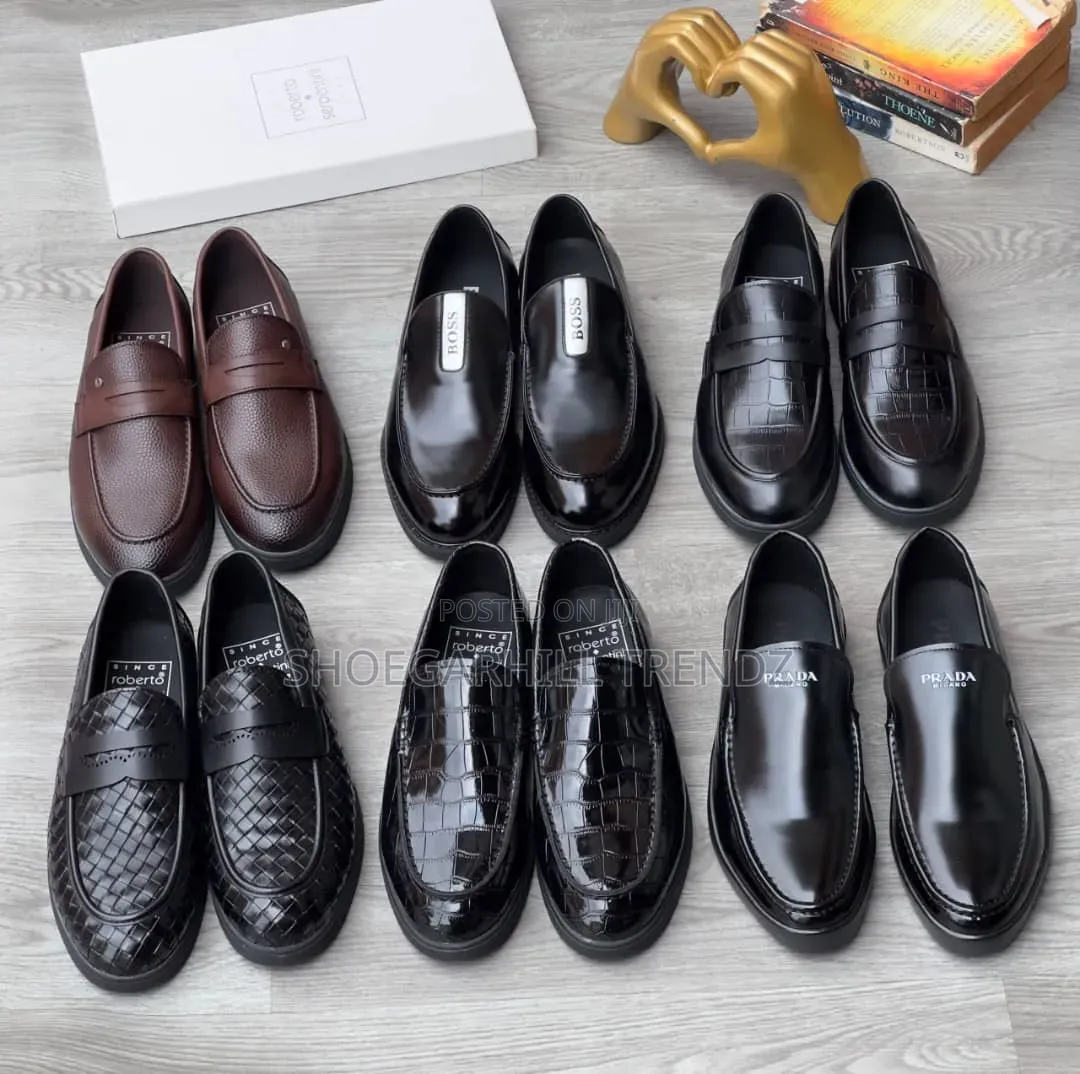 Men's Quality Loafers Available in Black and Brown | Comfortable Soles