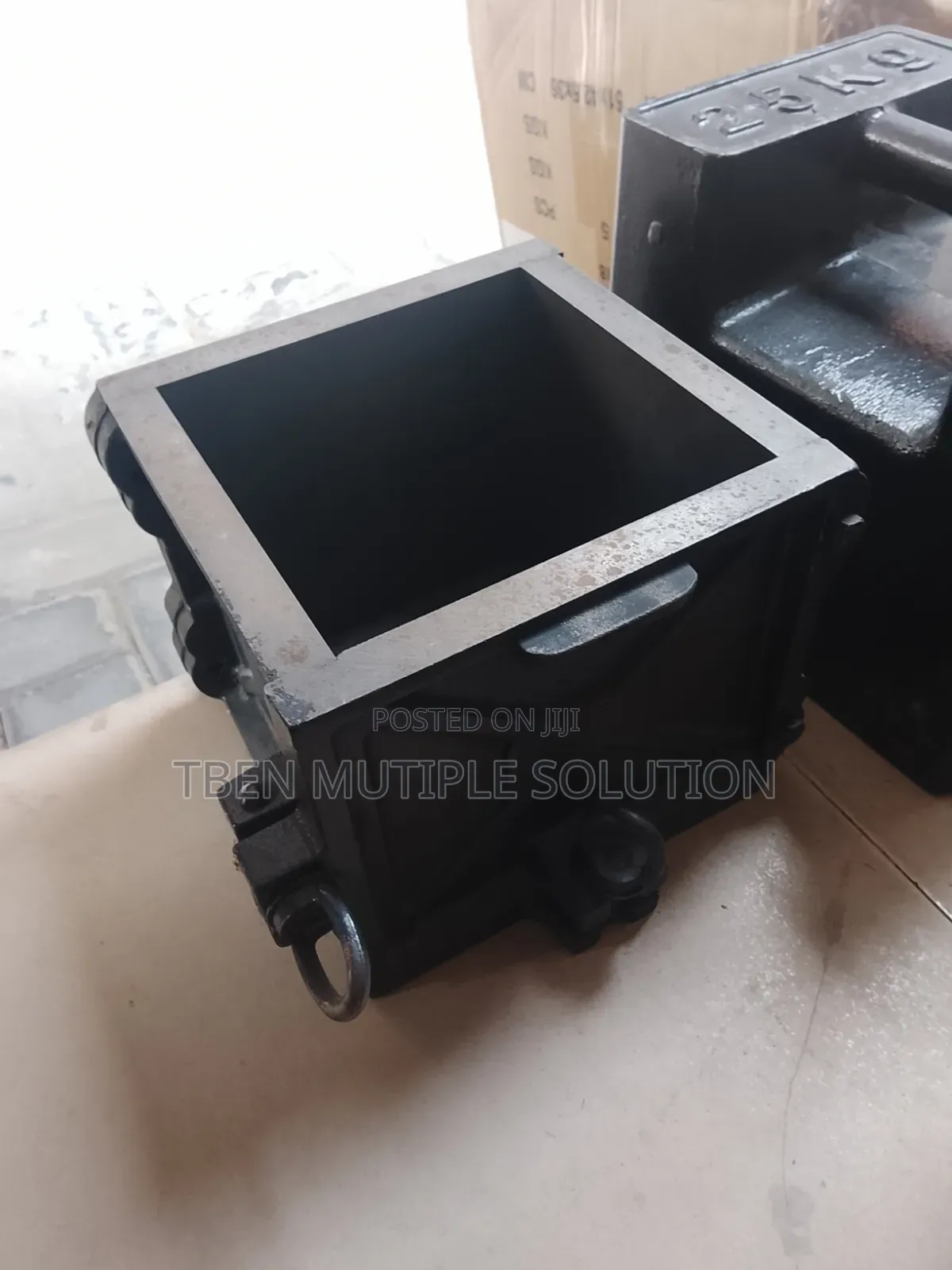 150mm Cast Iron Concrete Test Cube Mould,