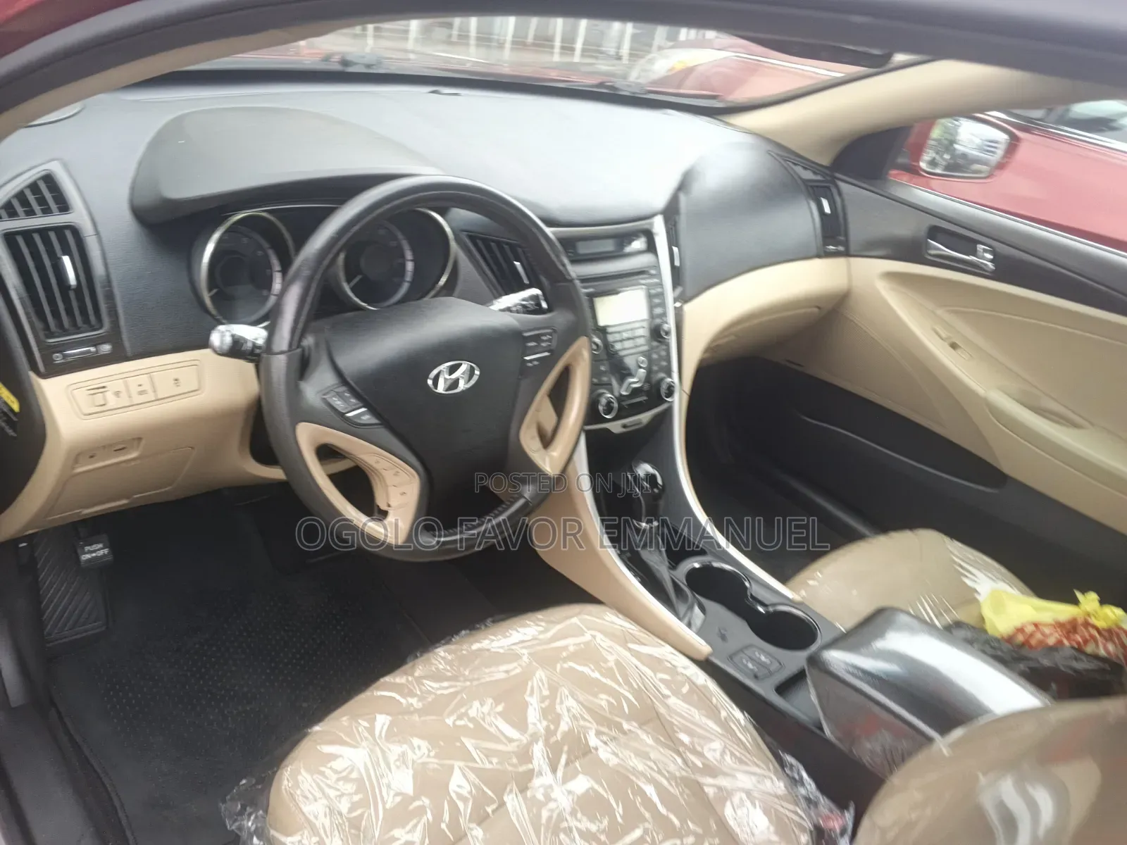 Hyundai Sonata Limited Sedan FWD (2.4L 4cyl 6A) 2012 Red