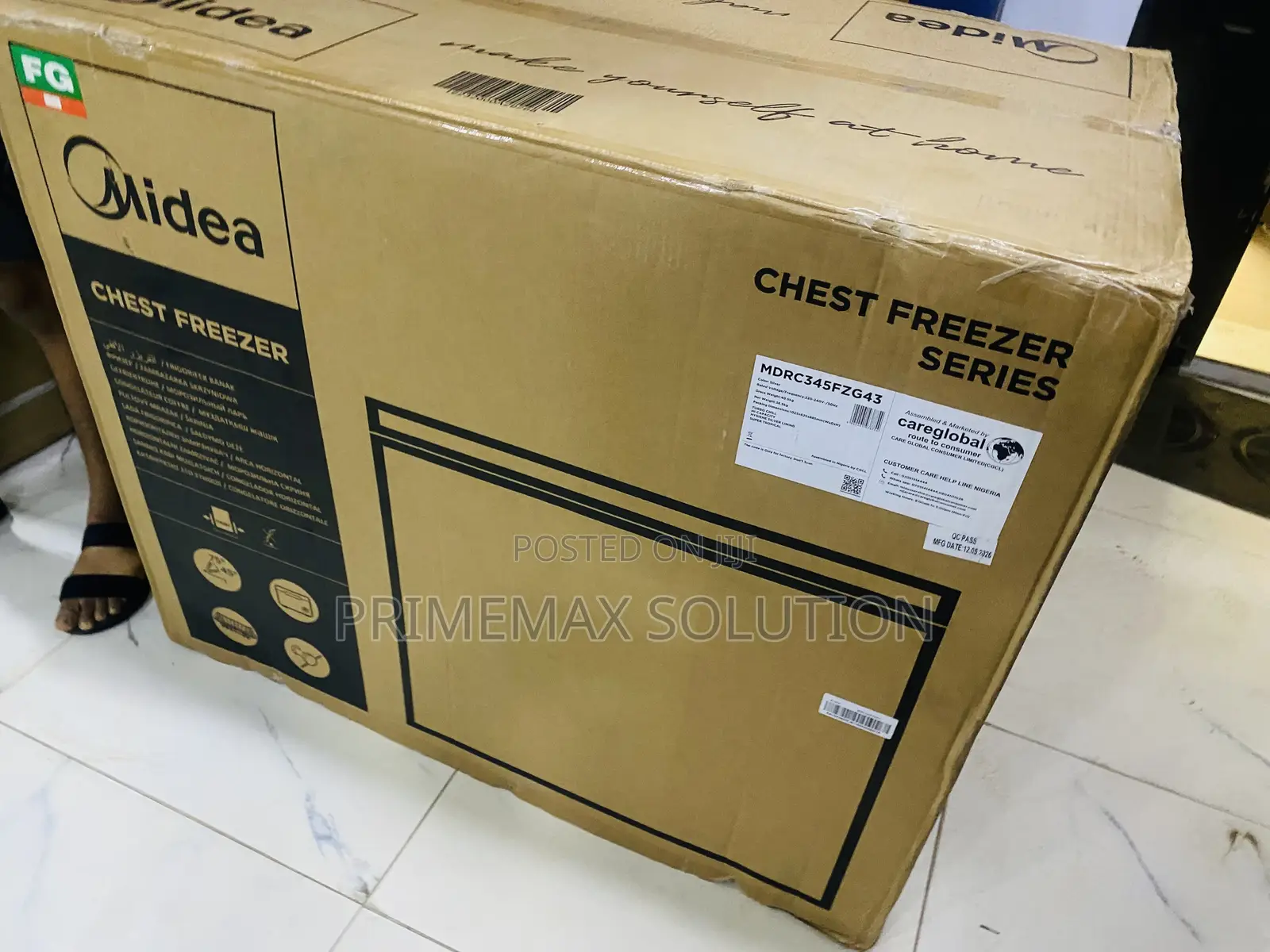 Store More, Save More: Midea 249L Deep Freeze Chest Freezer