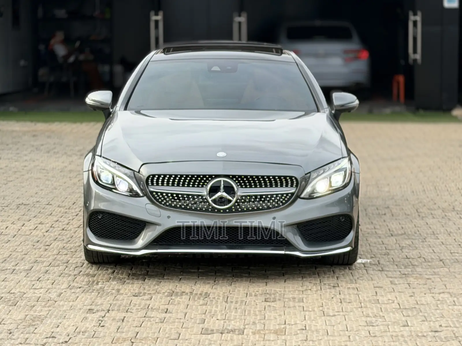 Mercedes-Benz C300 Base C300 AWD 4MATIC Coupe 2018 Gray