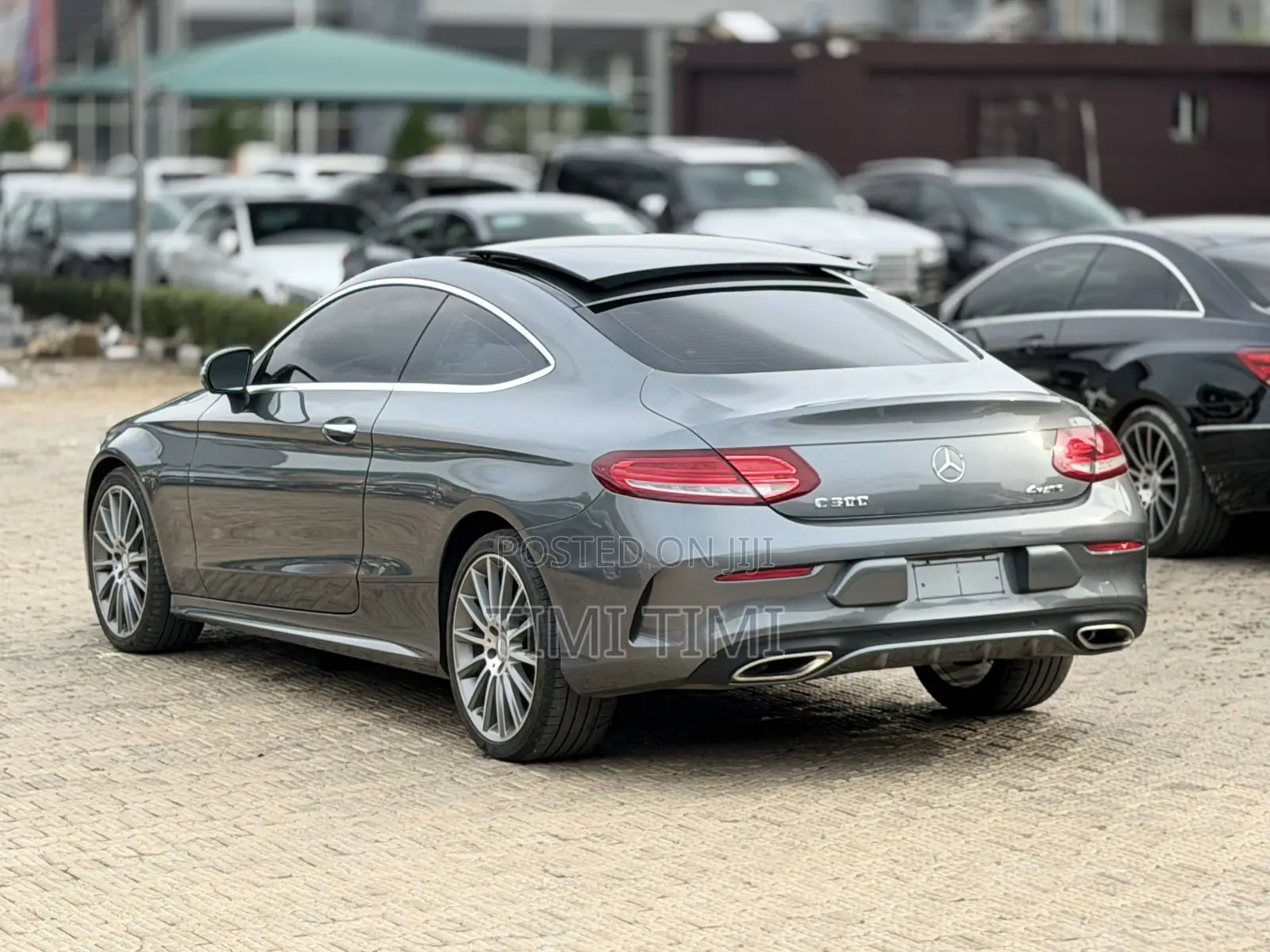 Mercedes-Benz C300 Base C300 AWD 4MATIC Coupe 2018 Gray