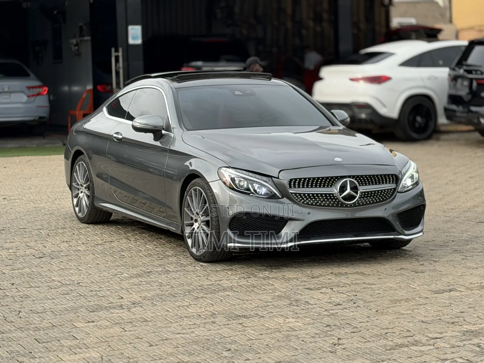 Mercedes-Benz C300 Base C300 AWD 4MATIC Coupe 2018 Gray