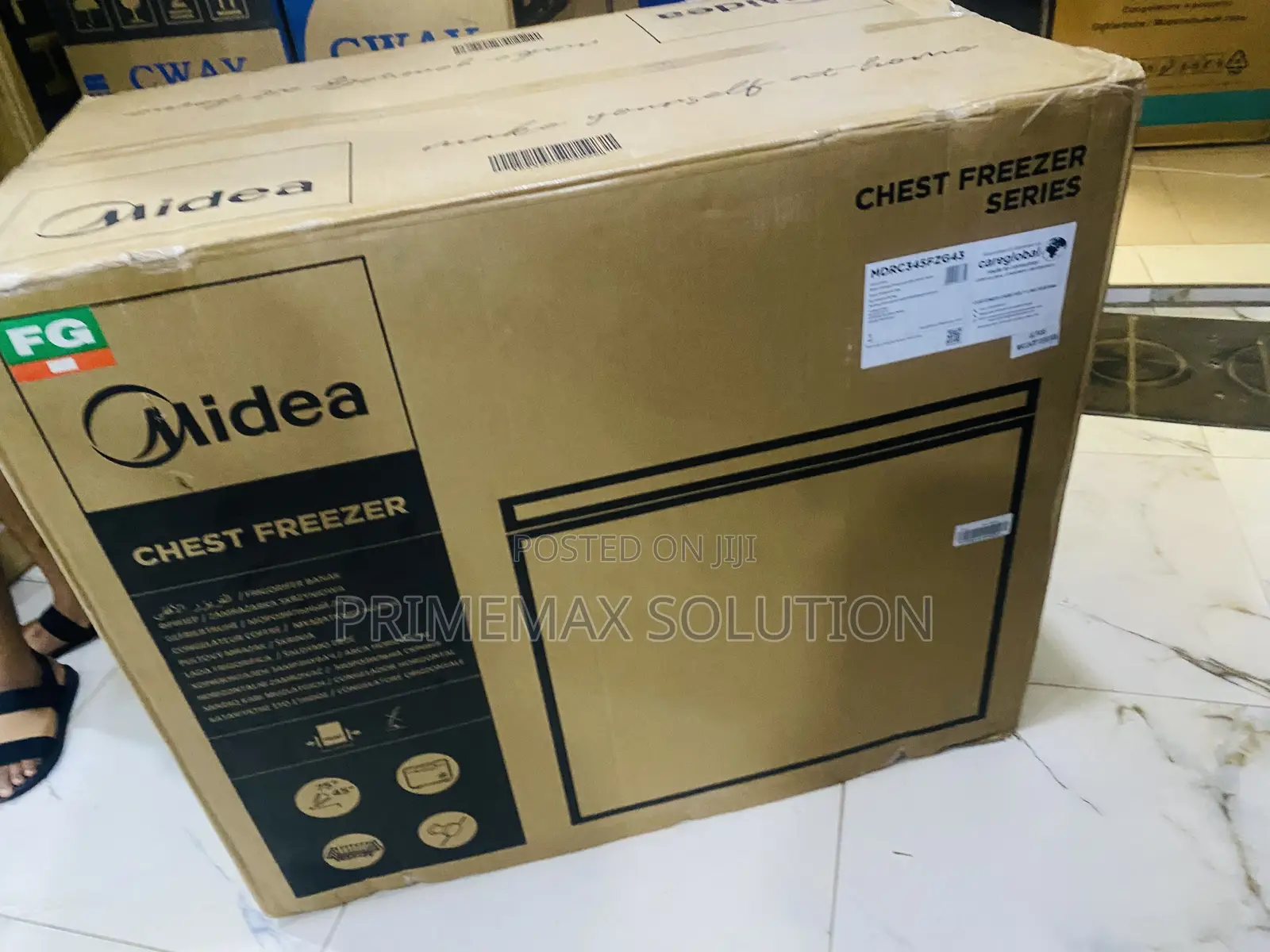 Midea 249L Chest Freezer – Deep Freeze to -30°c With Power Outage Hold