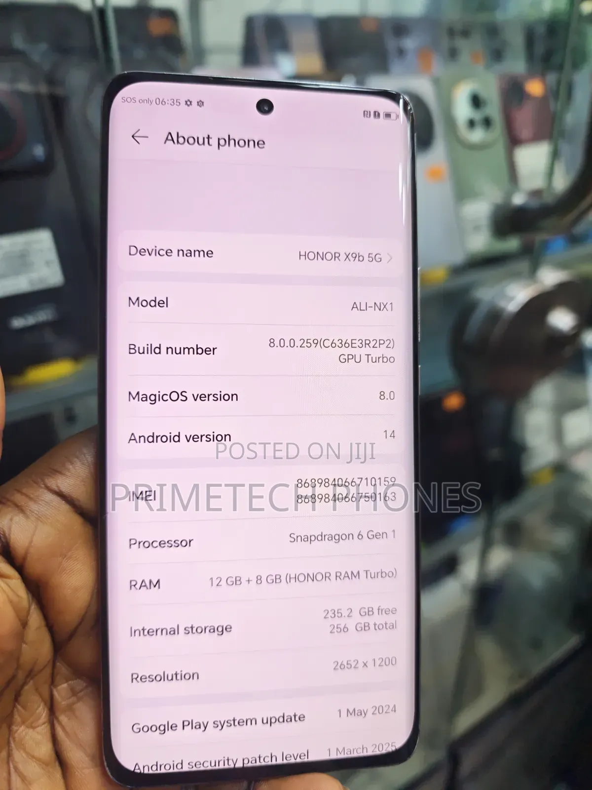 Honor X9b 256 GB Orange