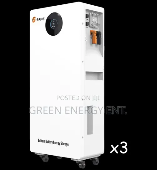 Pay-Small-Small: SRNE 20KW+48KWh Inverter System + 600W Panels (X30)