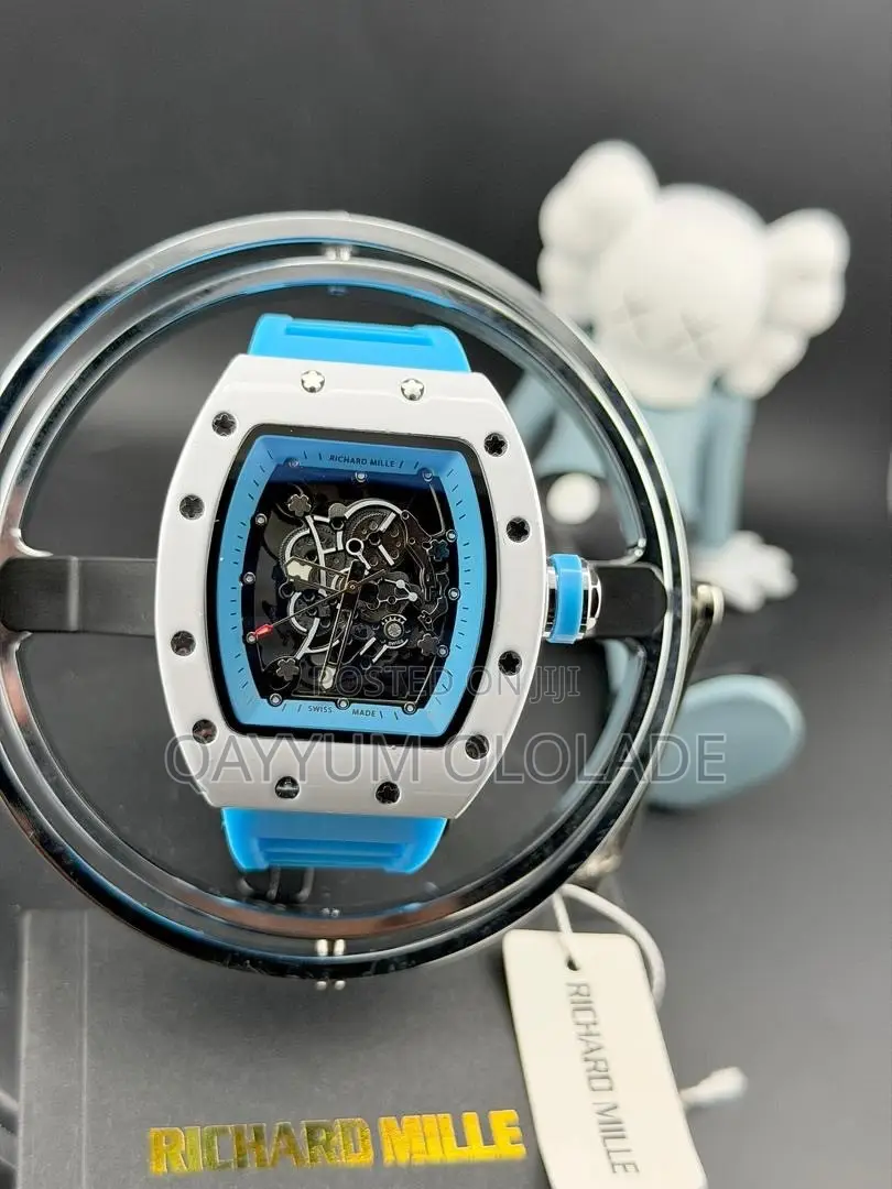 Richard Mille RM-Style Luxury Skeleton Automatic Wristwatch –