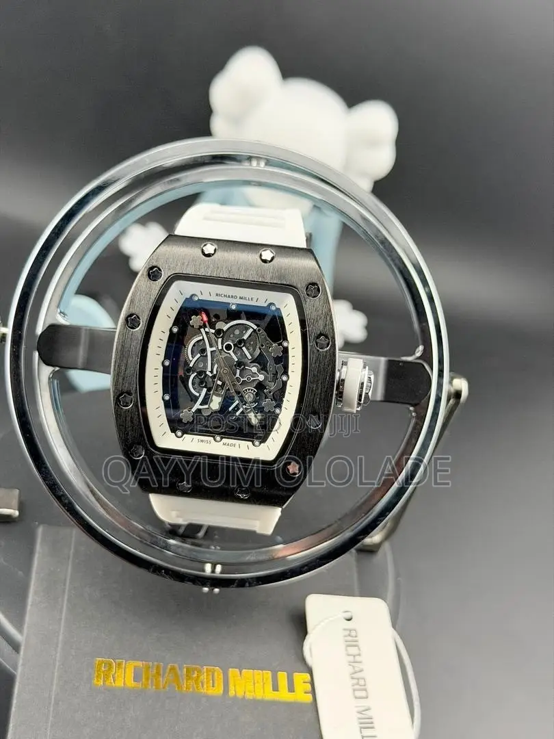 Richard Mille RM-Style Luxury Skeleton Automatic Wristwatch –