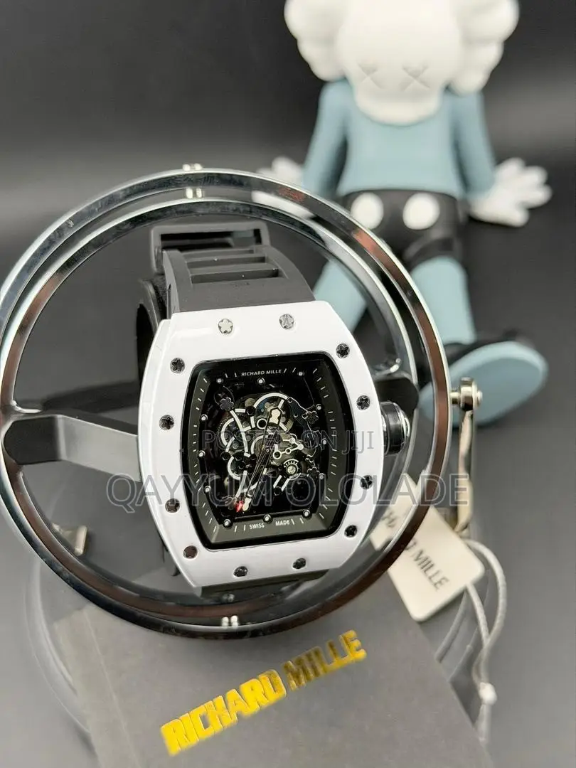 Richard Mille RM-Style Luxury Skeleton Automatic Wristwatch –