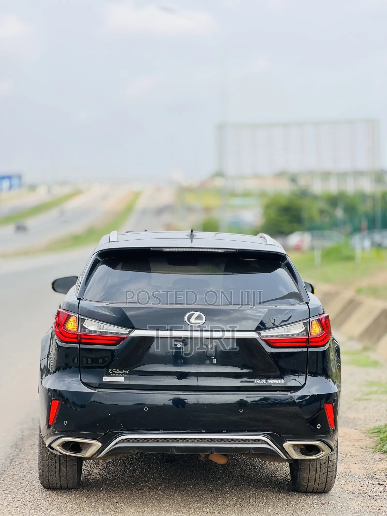 Lexus RX 350 F Sport AWD 2016 Black