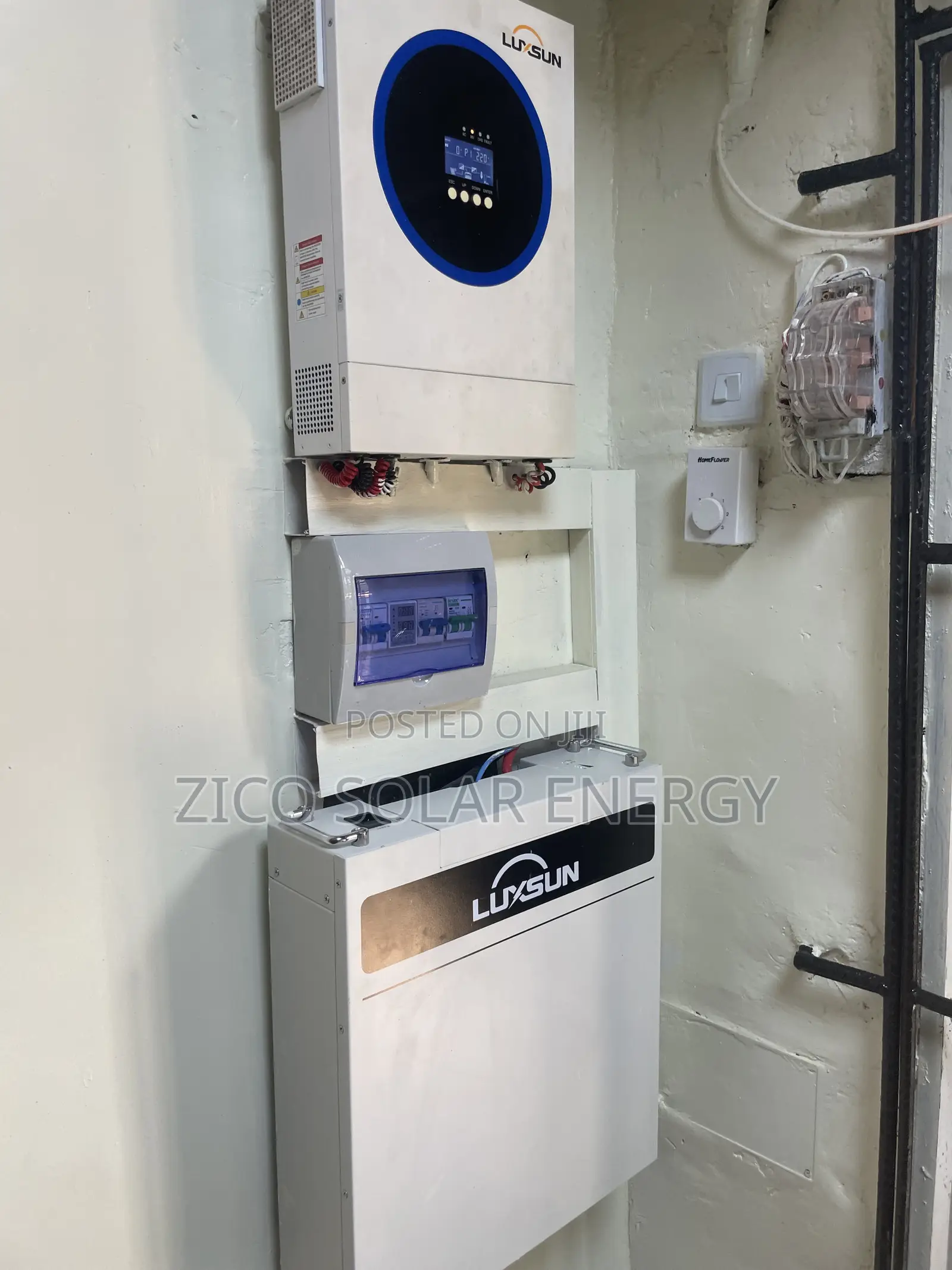 5kwh 24v Battery and 4.2kva 24v Solar Set Up