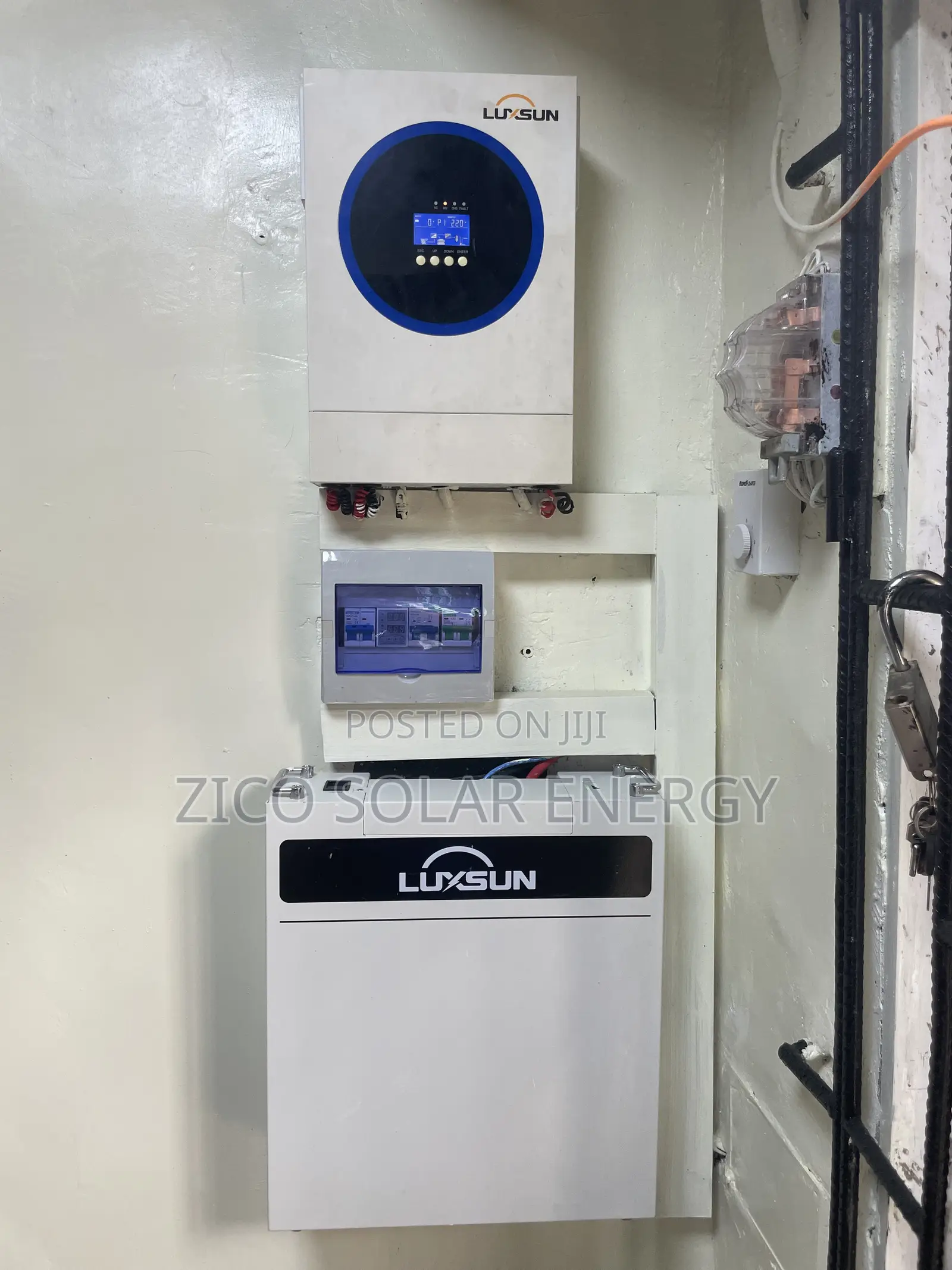 5kwh 24v Battery and 4.2kva 24v Solar Set Up
