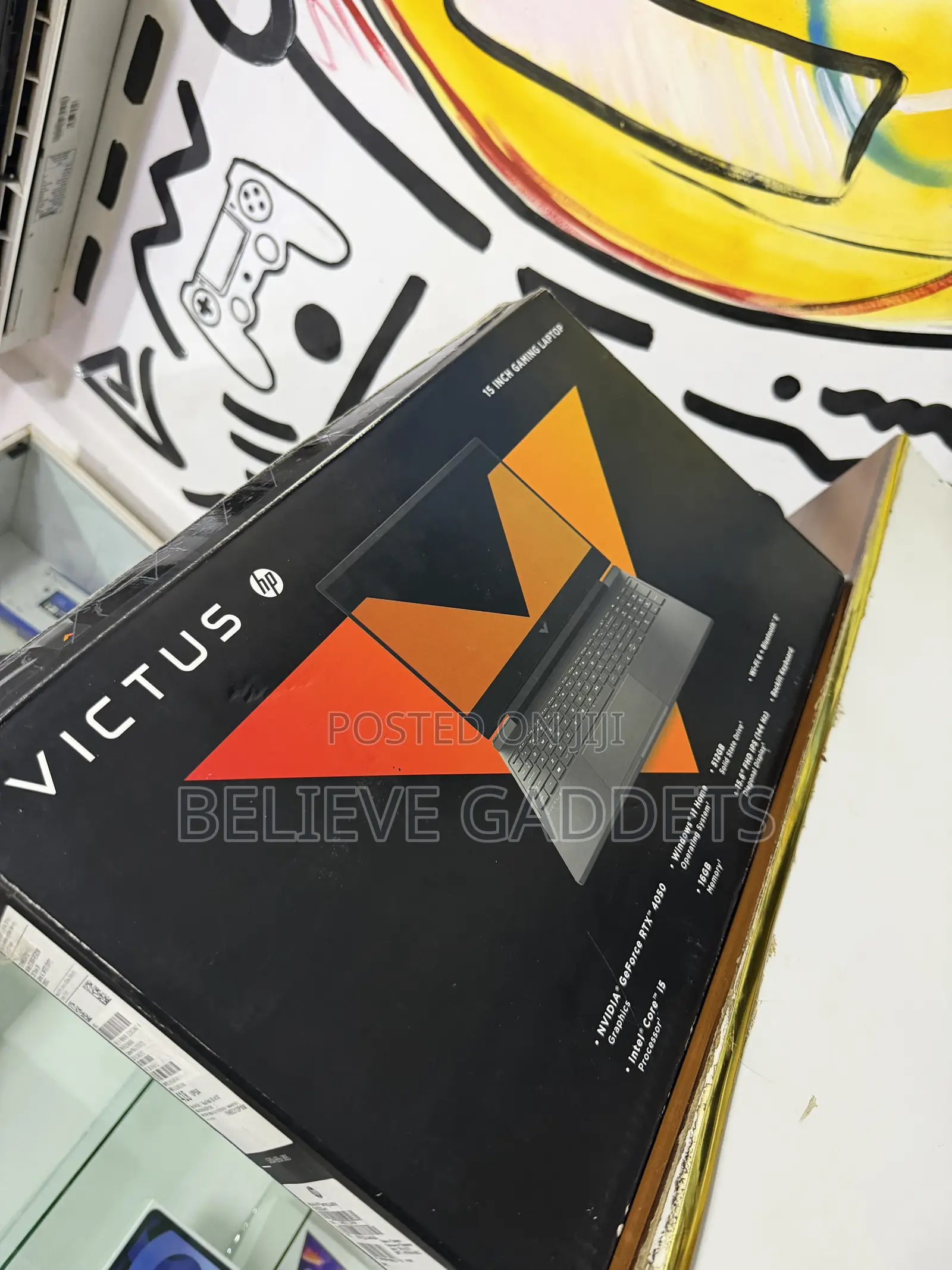 New Laptop HP Victus 15 16GB Intel Core i5 SSD 512GB