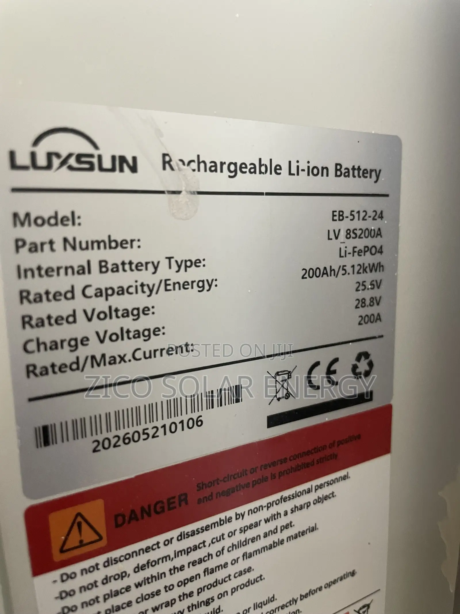 5kwh Lithium Battery 24v