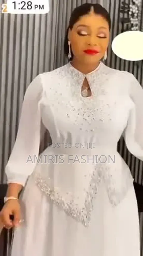 Beautiful Turkey White Gown