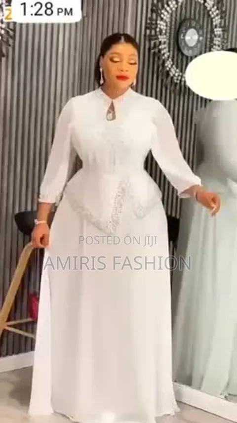 Beautiful Turkey White Gown