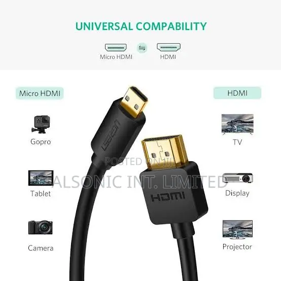 Hdmi to Micro Hdmi Cable 3d 1080p