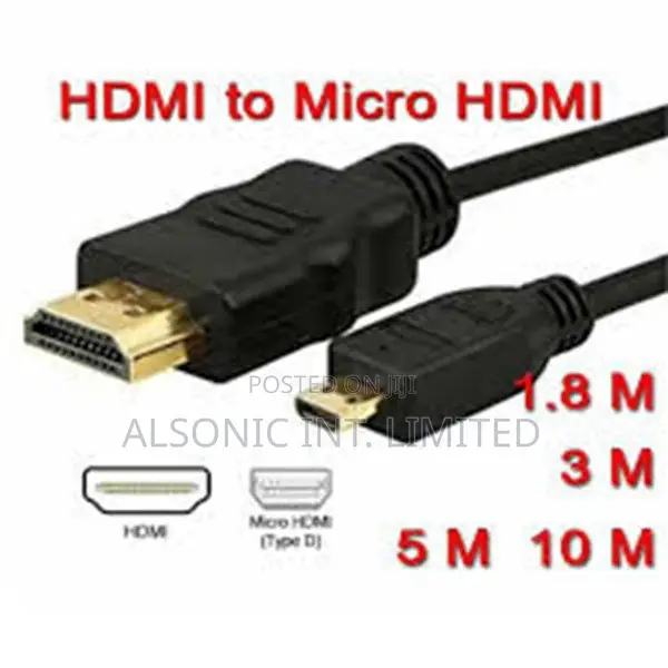 Hdmi to Micro Hdmi Cable 3d 1080p