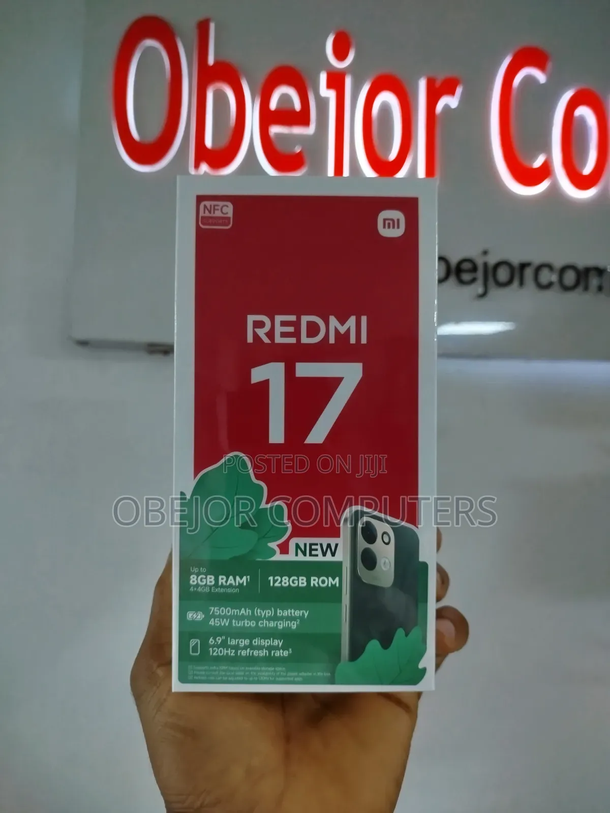 New Xiaomi Redmi 17 128 GB Black