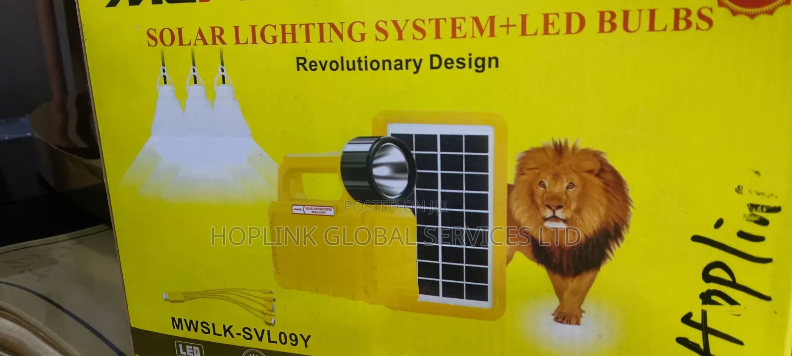 High Quality Solar Lighting System+LED Bulbs