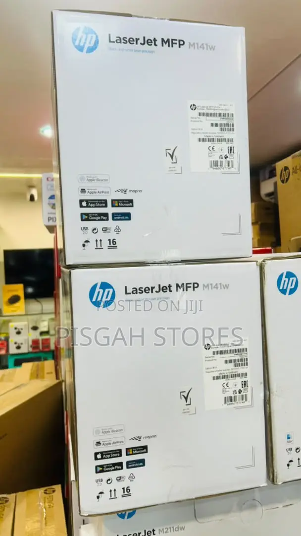 HP LaserJet MFP M141w All in One Wireless Printer (PRINT,SCAN,COPY)