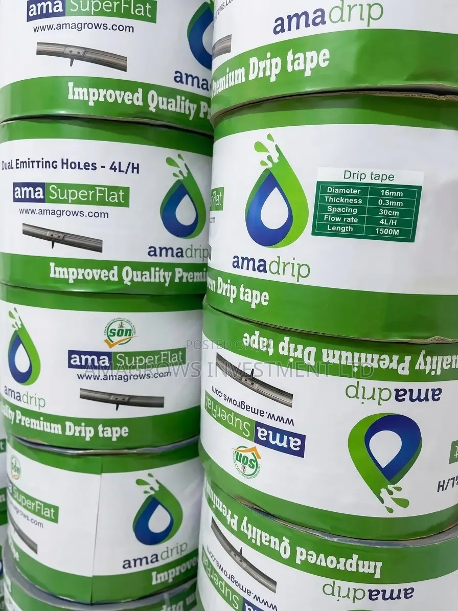 AmaSuperFlat Driptape 0.3mm Thickness, 30cm Spacing, 1500m