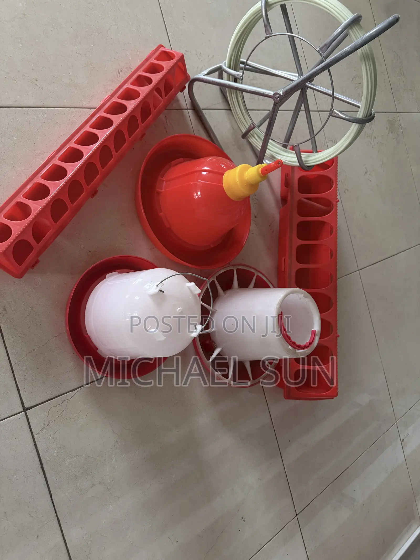Poultry Farming Drinkers and Feeders