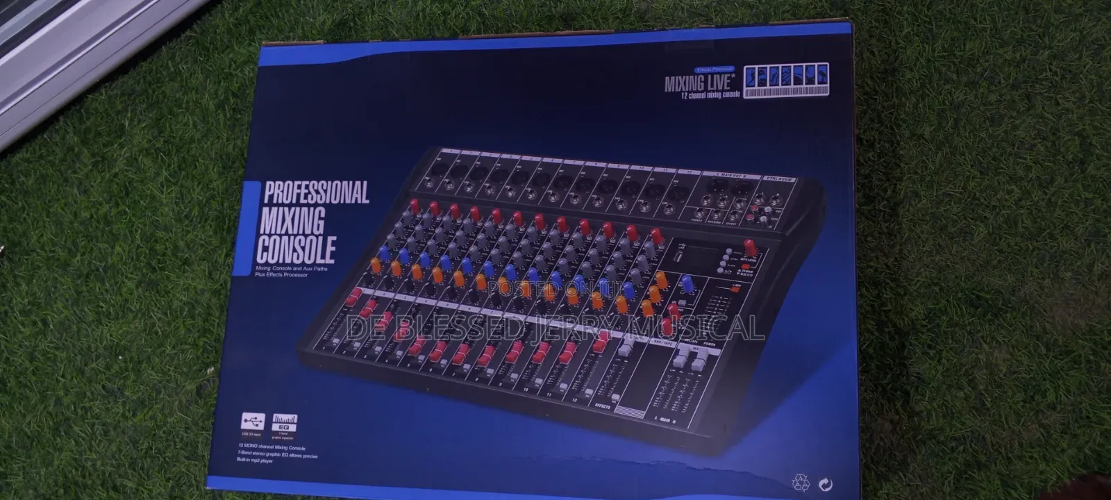 Yamaha 12 Channels Console Mixer BT USB EQ and Phantom Power