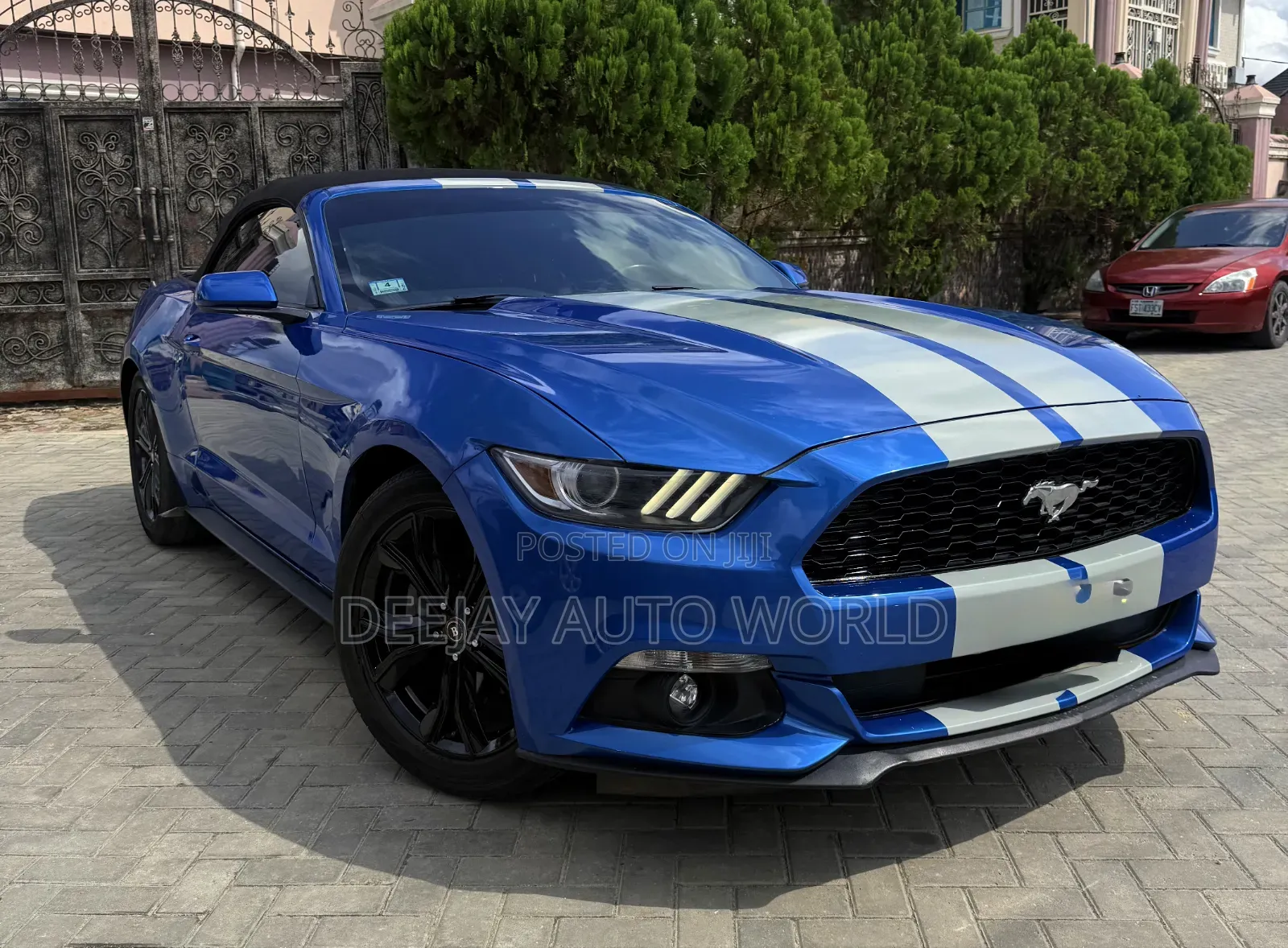 Ford Mustang V6 2dr Convertible (3.7L 6cyl 6M) 2015 Blue