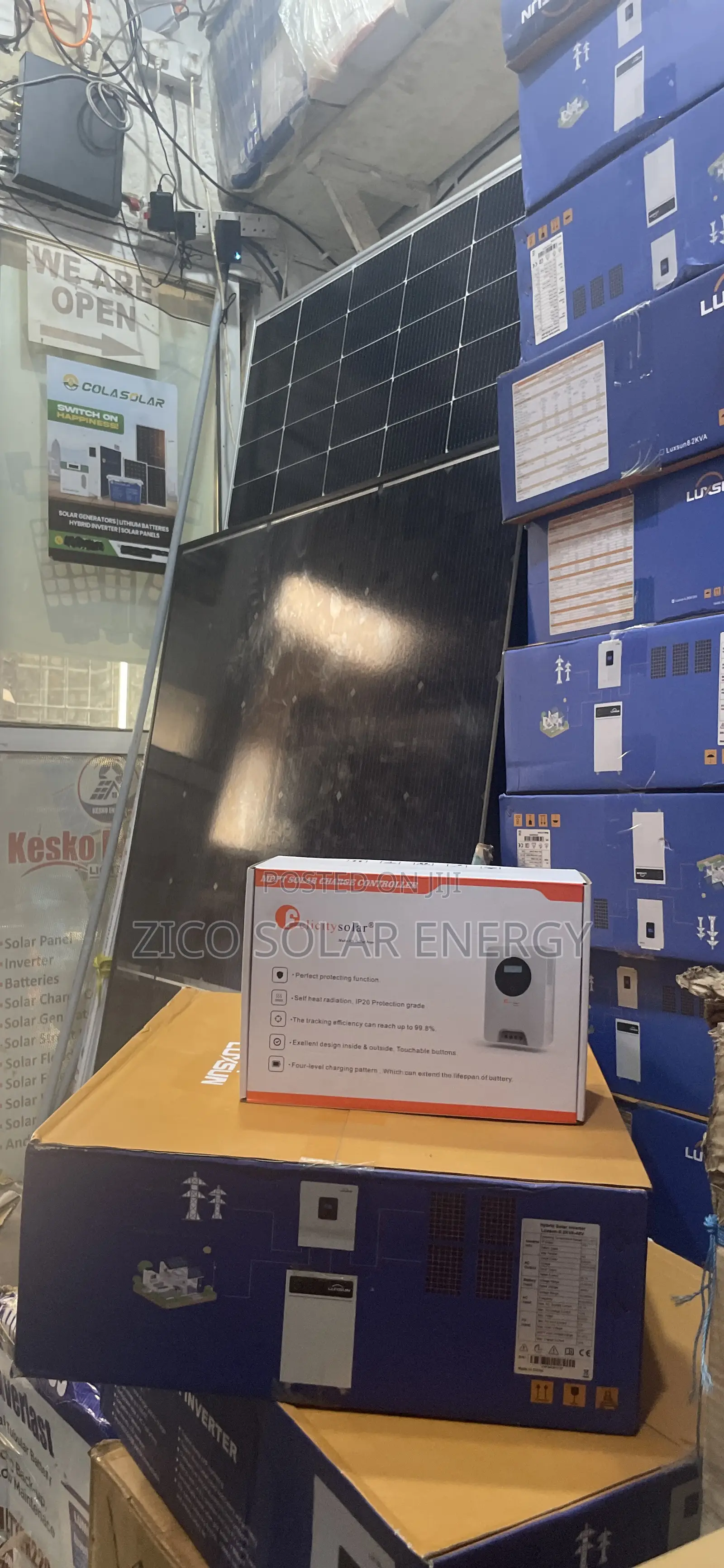 650w Mono Panel and Hybrid Inverter