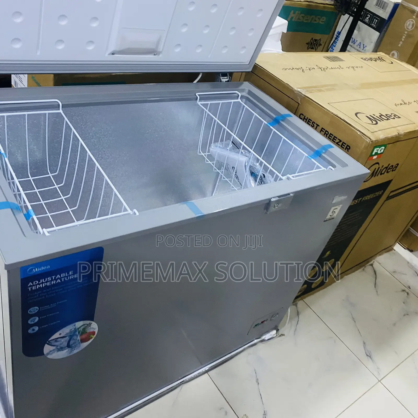 Perfect for Families: Midea 249L Large Capacity Chest Freezer