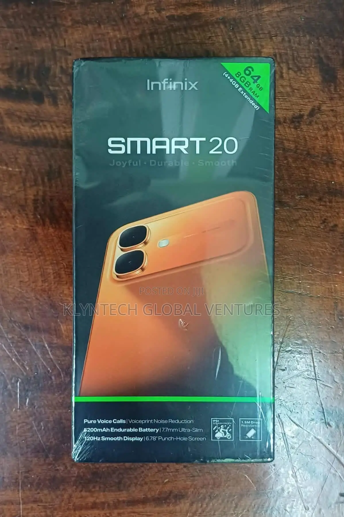 New Infinix Smart 20 64 GB Black