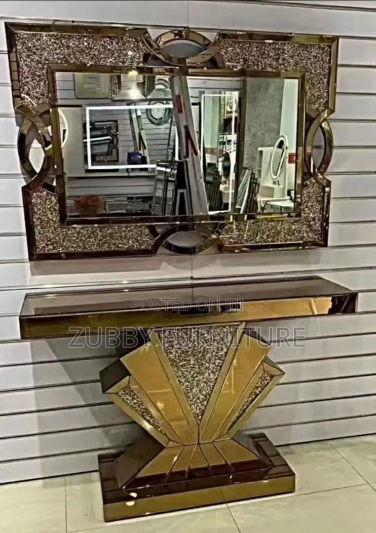 Brand New Quality and Imported Turkey Mirror Console
