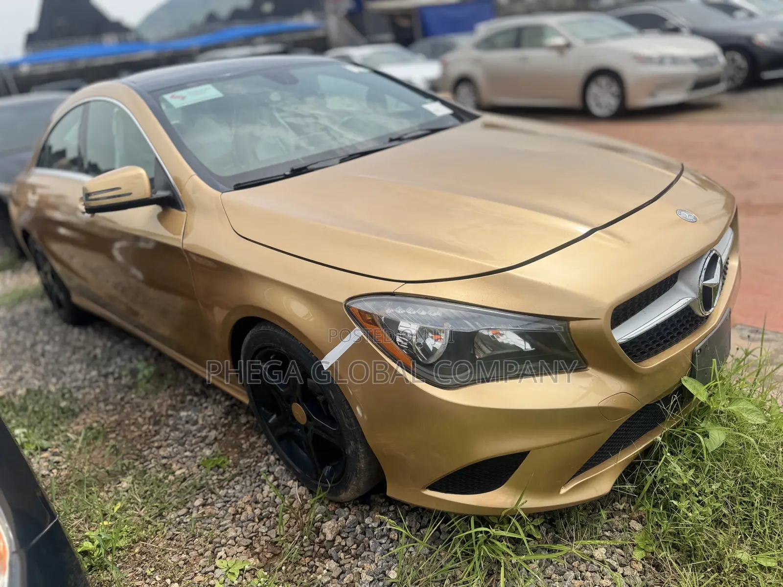 Mercedes-Benz CLA-Class CLA 250 Sedan 2014 Gold