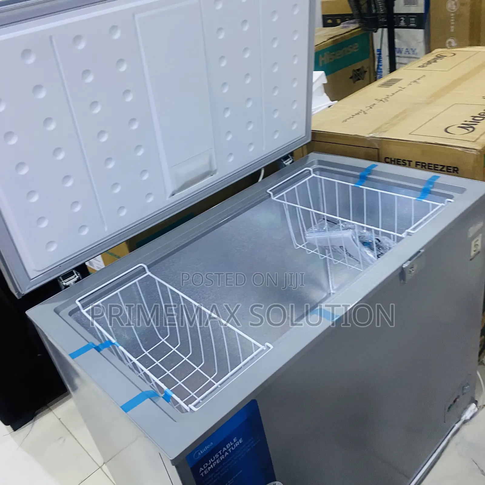 Deep Freeze Power: Midea 249L Chest Freezer With Super Freeze