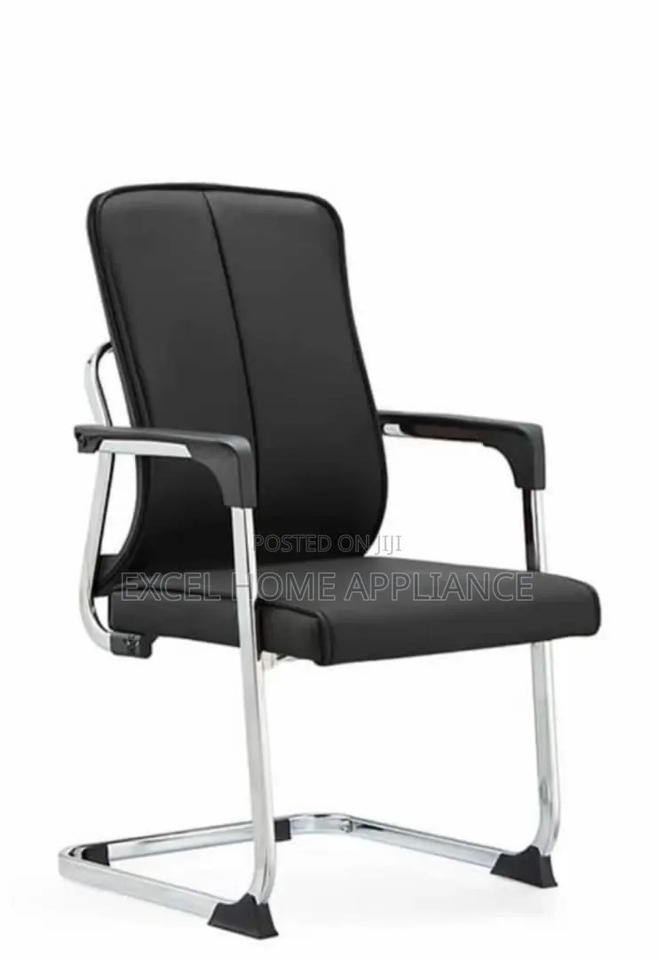 Premium Black Visitor Conference Chair