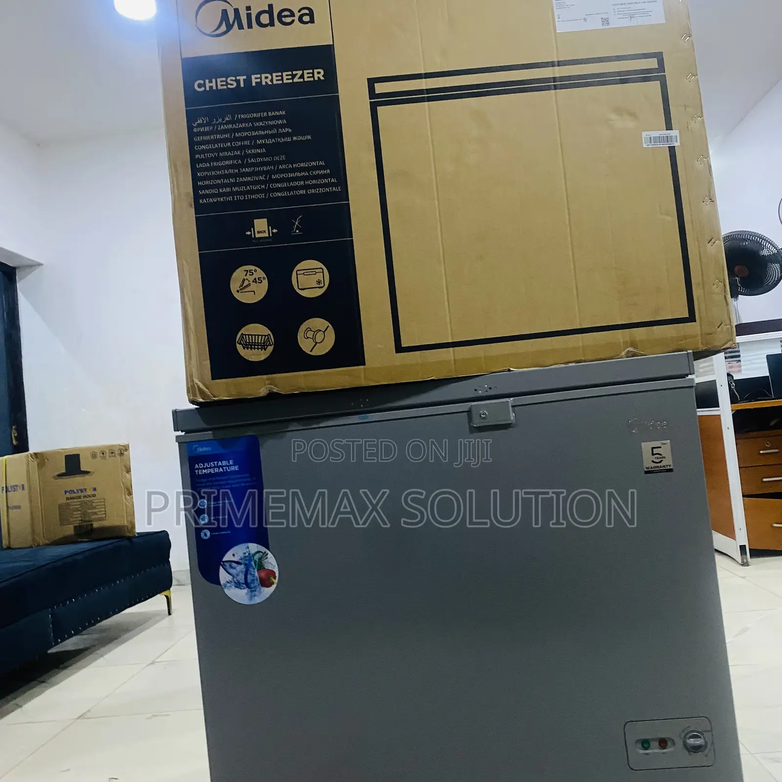 Convertible Convenience: Midea 249L Freezer to Fridge Mode
