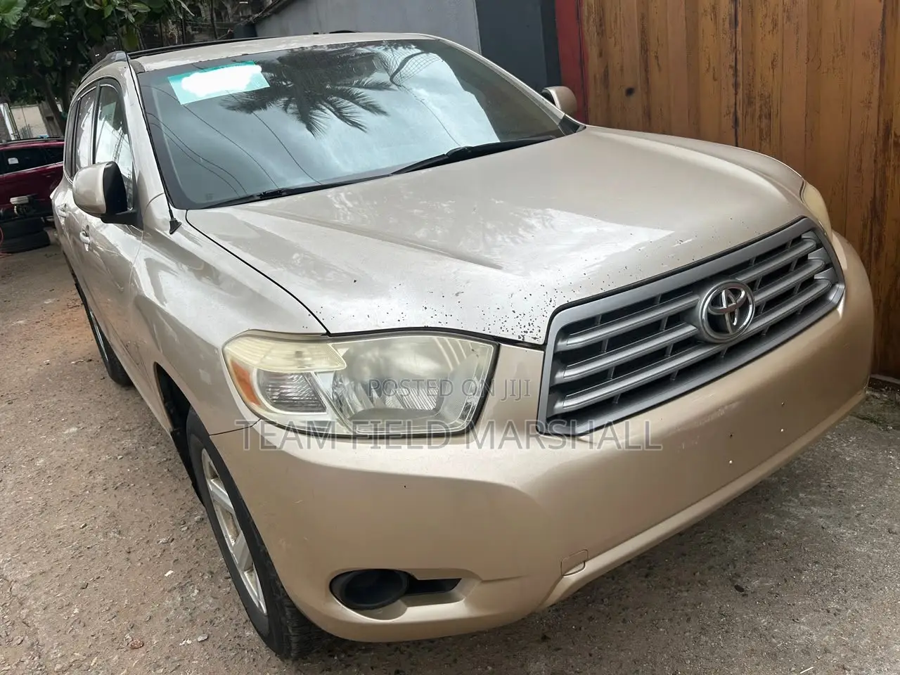 Toyota Highlander 4x4 2008 Gold