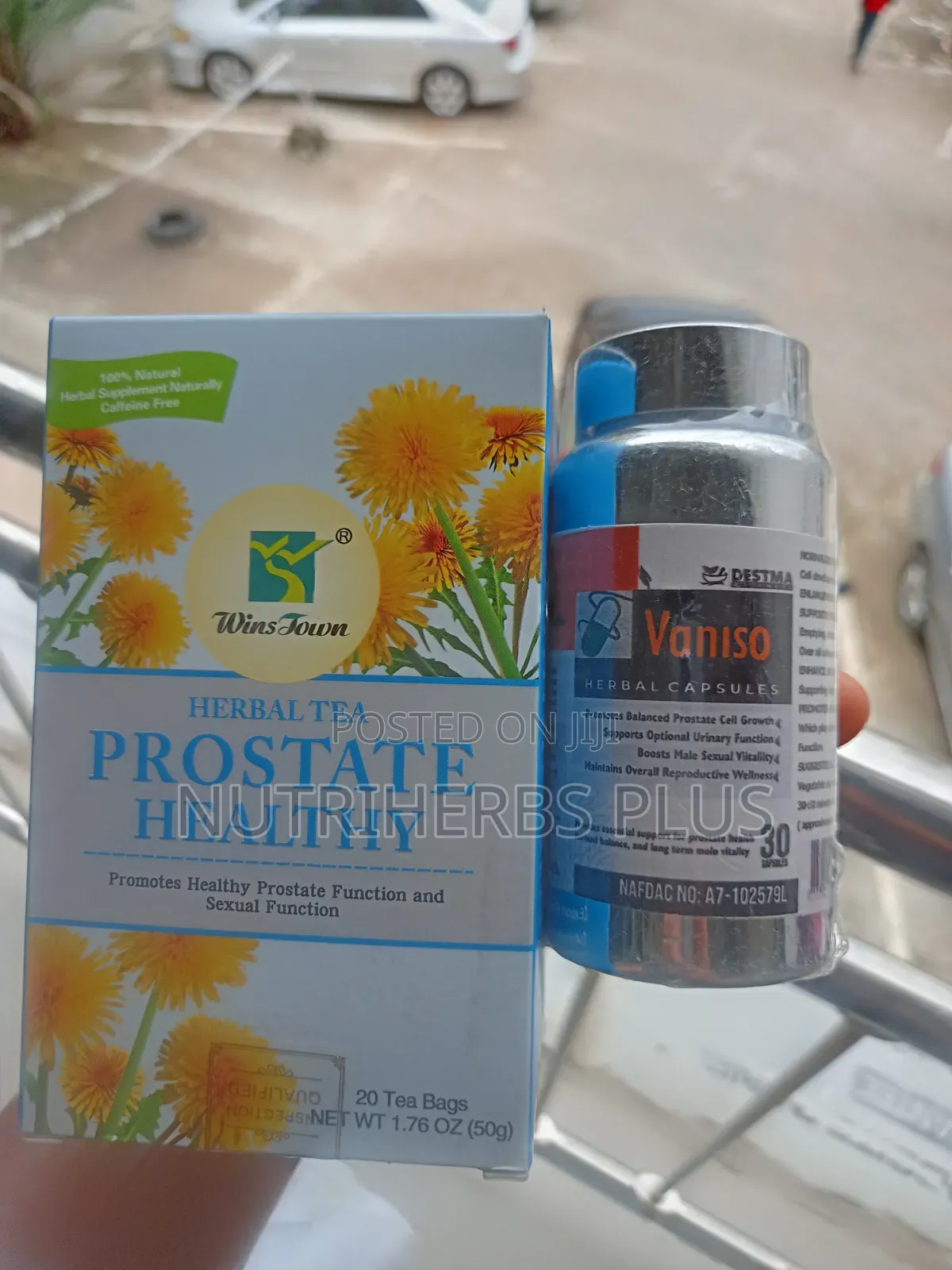 Vaniso and Prostate Healthy Herbal Tea(for Improving Prostate Health)