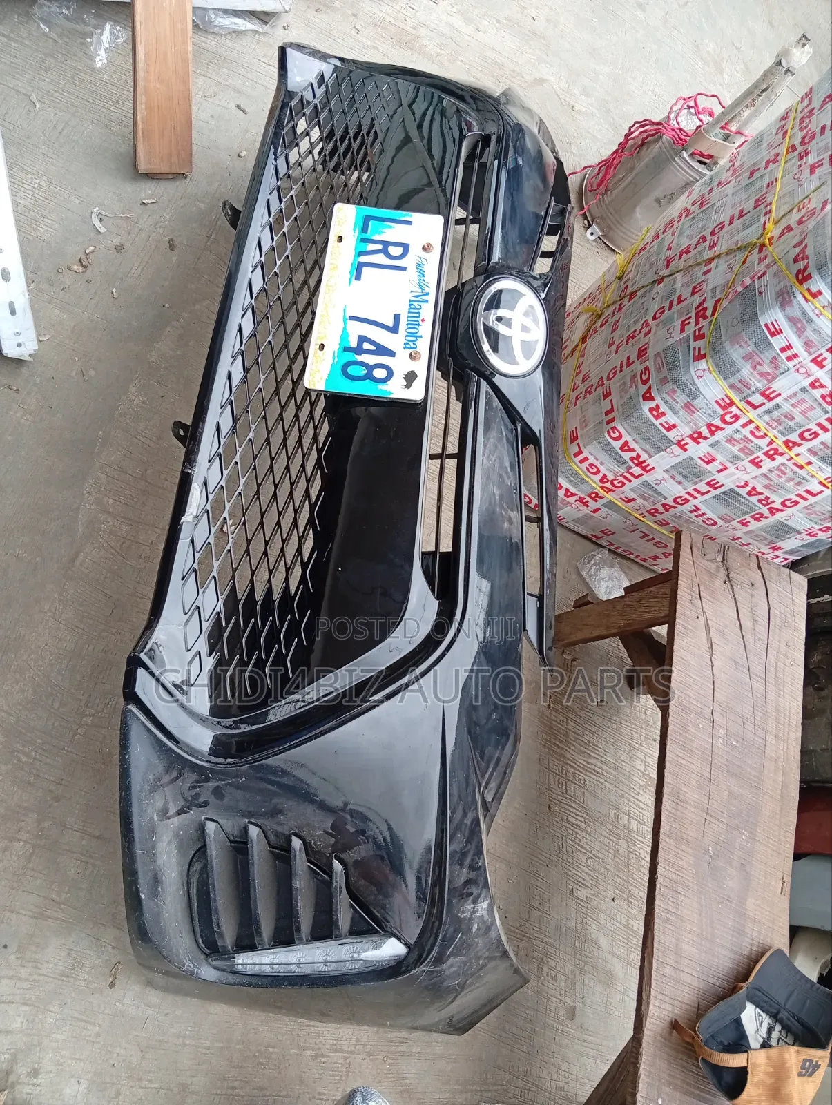 Complete Front Bumper for Toyota Corolla 2018 Sport