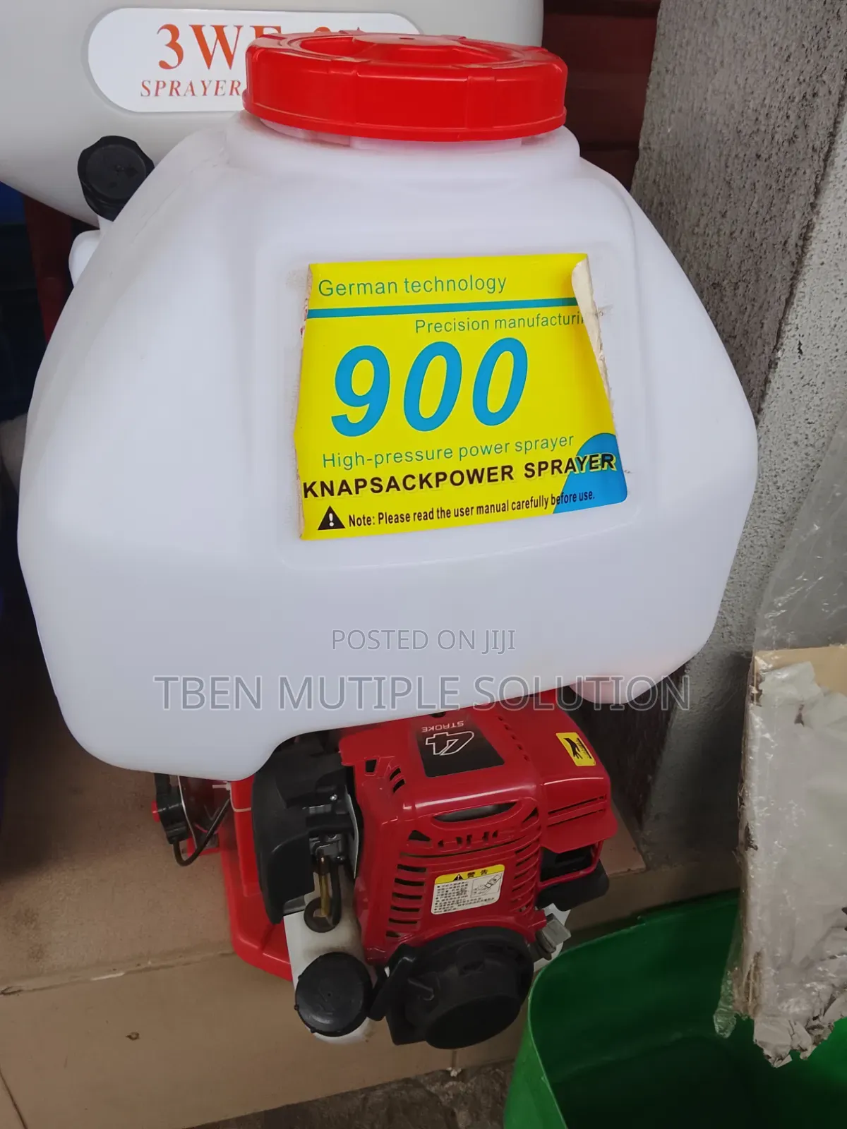 30 Liters Petrol-Powered Knapsack Power Sprayer (Model 900)