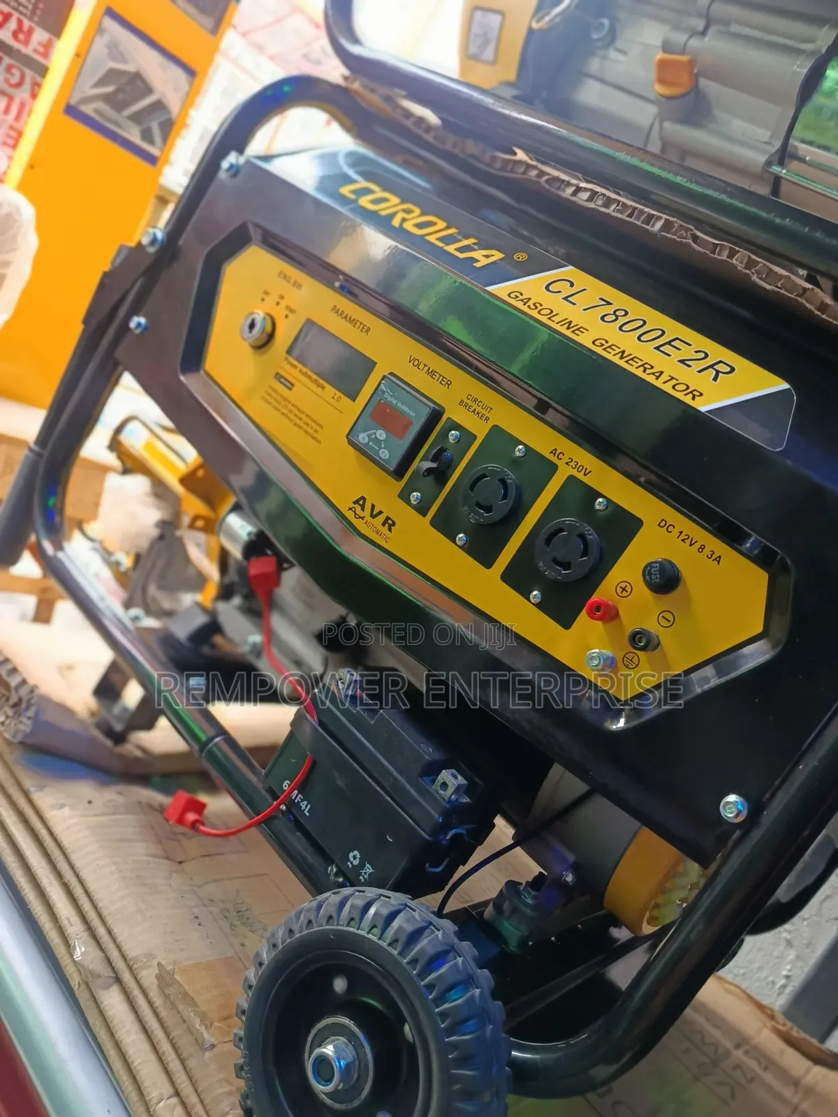 Original Corolla Generator With Remote 4kva