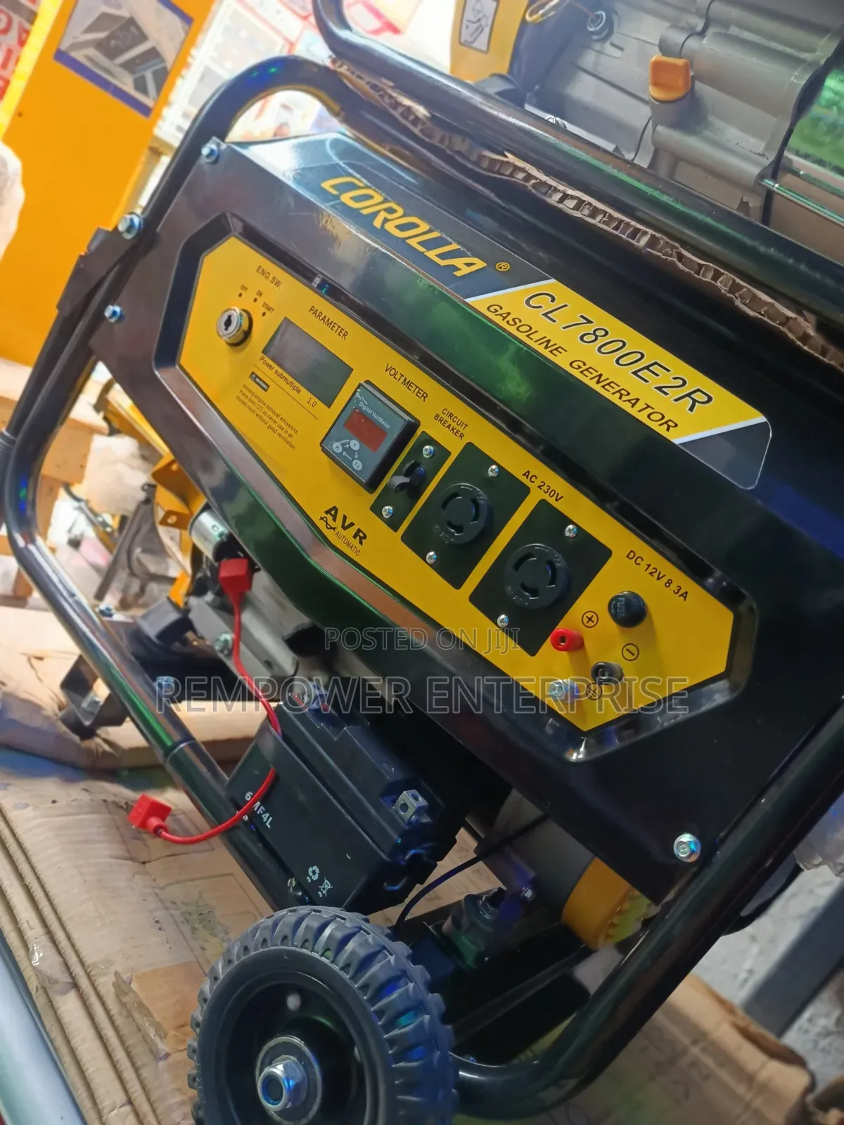 Original Corolla Generator With Remote 4kva