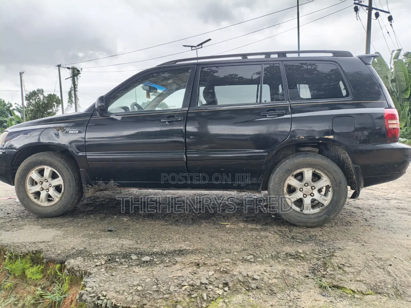 Toyota Highlander 2004 Black
