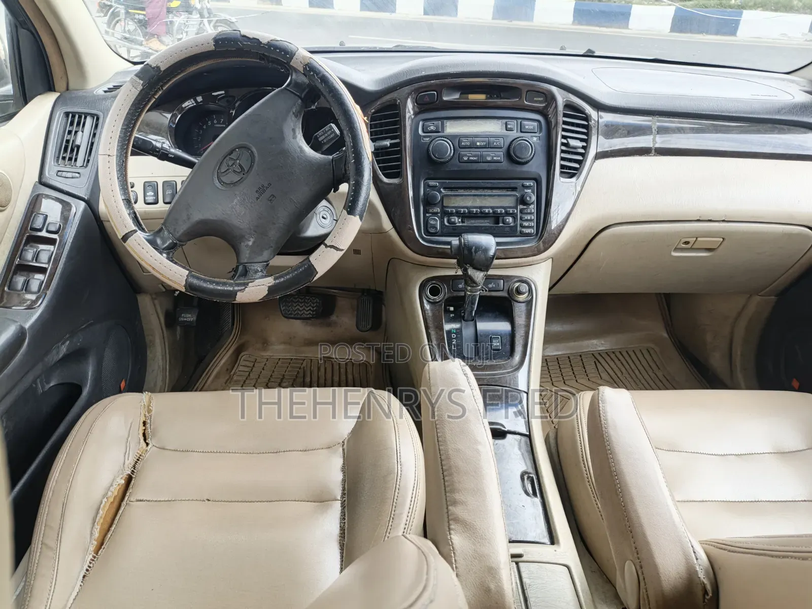 Toyota Highlander 2004 Black