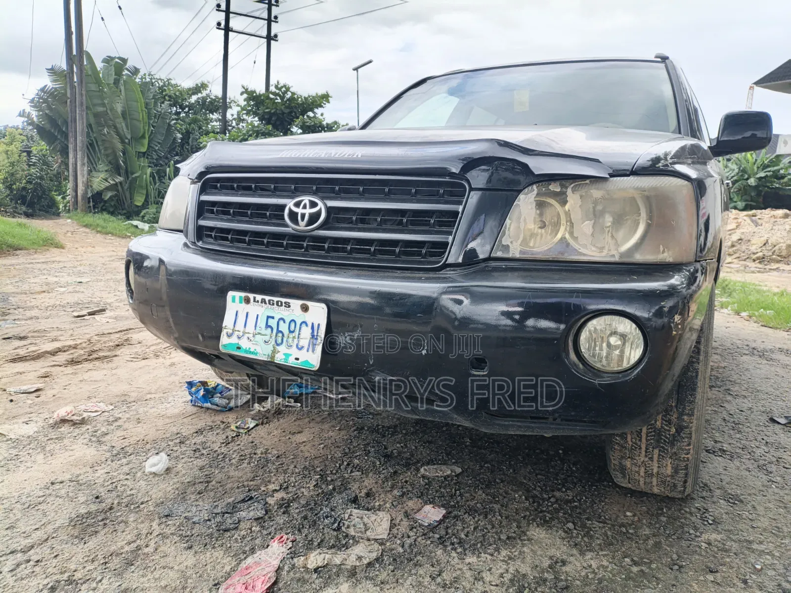 Toyota Highlander 2004 Black